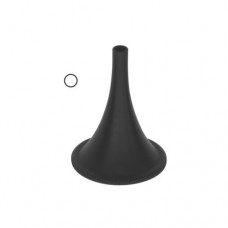 Ear Speculum Fig. 1 - Black Stainless Steel, 3.6 cm / 1 1/2"